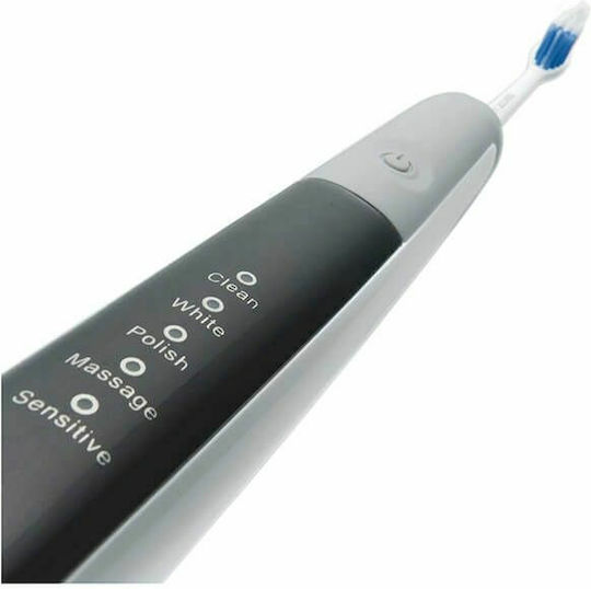 Sencor SOC 2200SL Elektrische Zahnbürste mit Timer und Reisetasche Grau