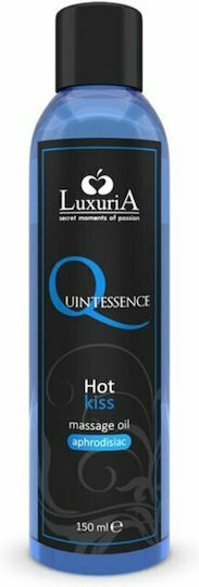 Luxuria Quintessence Aphrodisiac Massage Oil with Scent Hot Kiss 150ml