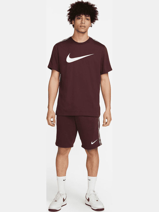 Repeat Men's Athletic Shorts Burgundy