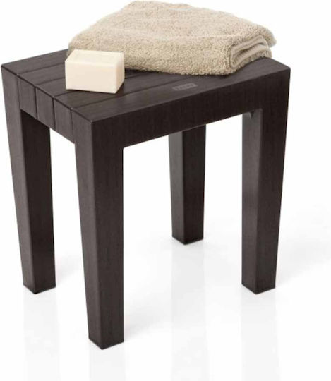 Tatay Lombok Bathroom Seat Plastic 38x29x41.5cm Brown 06504.001