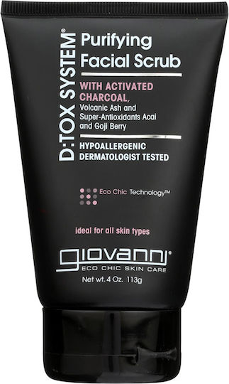 Giovanni Dtox System Purifying Facial Κρέμα για Scrub Προσώπου 113gr