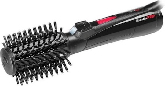 Babyliss Pro Ceramic Electric Brush with Air & Rotating Head for Straightening and Curls 800W