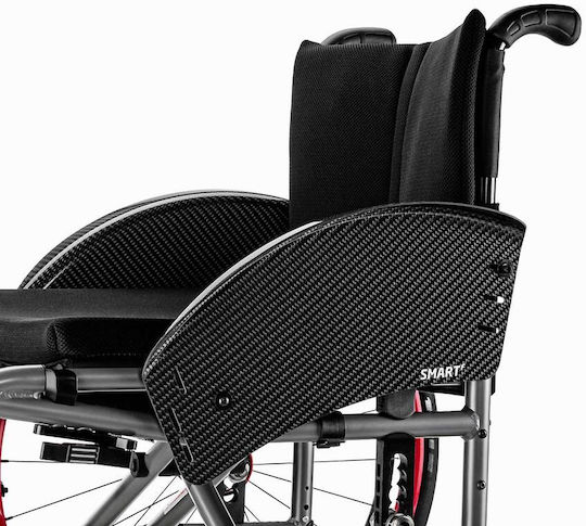 Meyra Smart F 2.360 Rollstuhl Einfacher Typ 46cm 2.360 Schwarz
