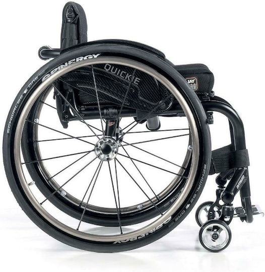 Sunrise Medical Quickie Nitrum Folding Light Type Wheelchair 43cm Black