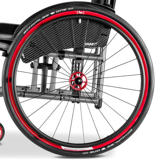 Meyra Smart F 2.360 Rollstuhl Einfacher Typ 46cm 2.360 Schwarz