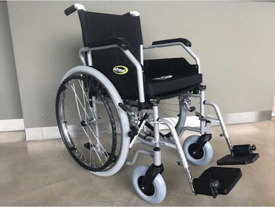 Wheel Economy Transit Scaun cu rotile 24" Pliabil Tip simplu cu roți compacte 46cm