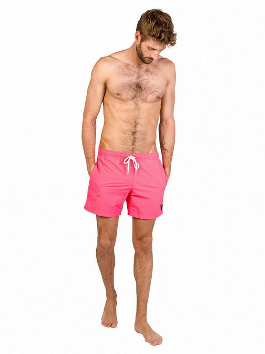 Fast Men's Swimwear Shorts Pink