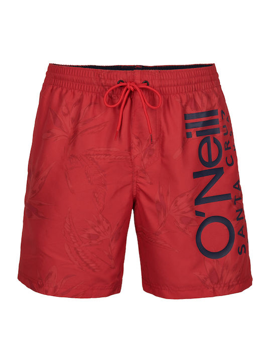 O'Neill Cali Men's Swimwear Shorts Red Floral