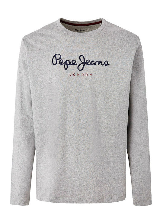 Eggo Long Sleeve Grey Blouse