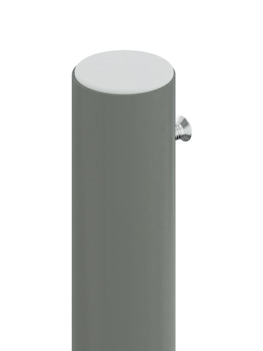 vidaXL Seitenrolloschatten Terrasse Cream 1.6x10m