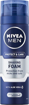 Nivea Men Protect & Care Protecting Shaving Foam with Aloe Vera 250ml