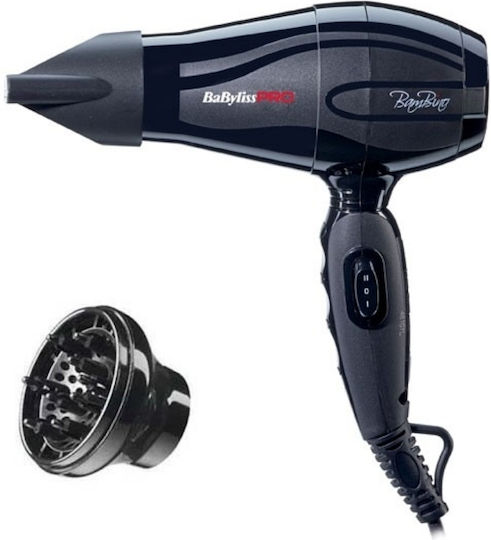 Babyliss Pro Bambino Пътуване Сешоар с Дифузер 1200W BAB5510E