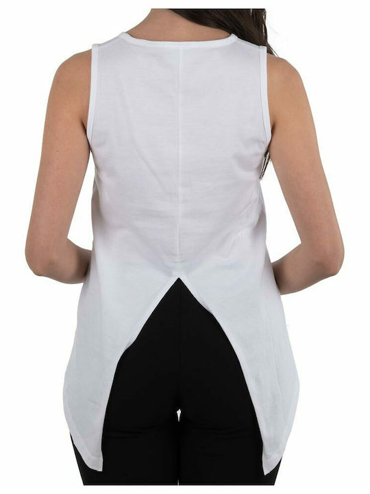 Women's Sports Sleeveless Top White