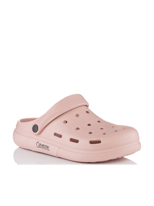Cubanitas Women's Anatomic Clogs Pink