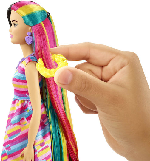Barbie Totally Hair - Heart Doll for 3+ years+ Years 21.59cm