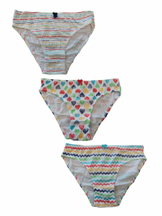 Minerva Happy Colours Kids' Set with Briefs Multicolored 3pcs