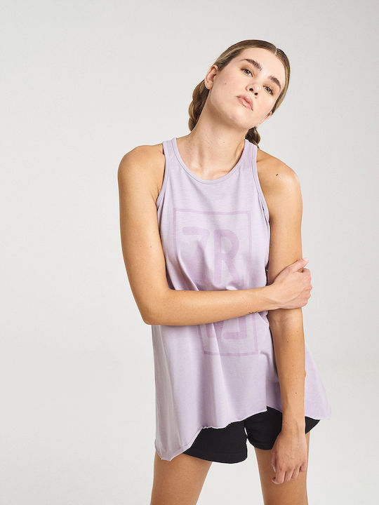 Bluza Damă De Vară Fără Mâneci Lila