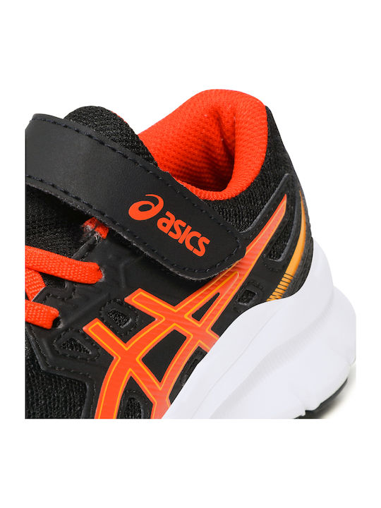 Jolt 3 Kids Sports Shoes Running with Hoop & Loop Closure Black