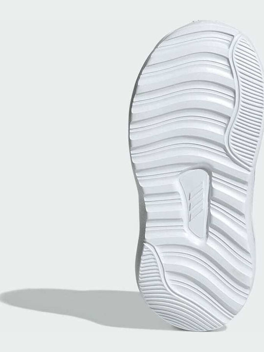 Fortarun Buzz Lightyear CF Kids Sports Shoes Running with Hoop & Loop Closure Cloud White / Silver Metallic / Semi Solar Lime