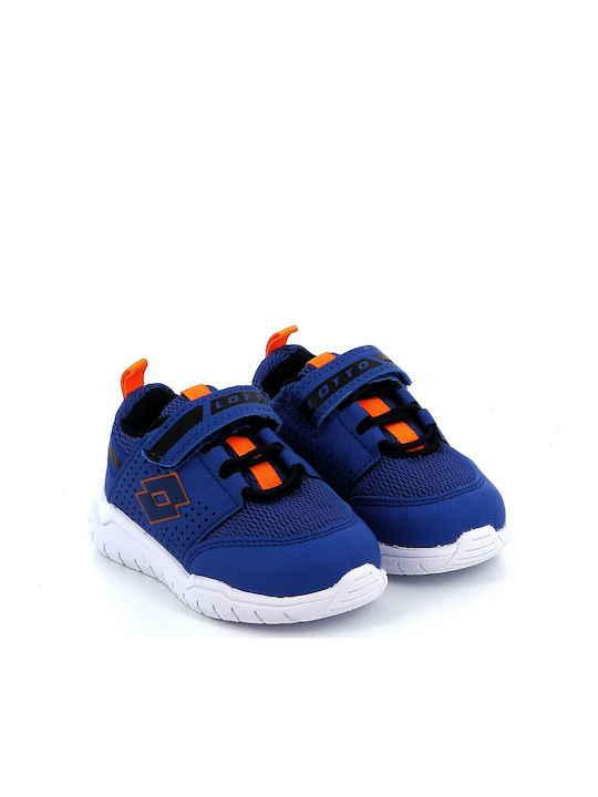 Spacelite Αδιάβροχα Αθλητικά Παιδικά Παπούτσια Running με Σκρατς Μπλε
