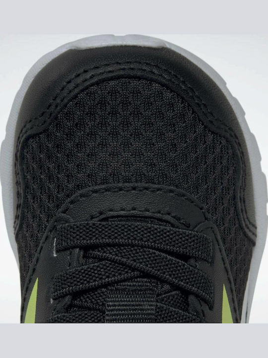 XT Sprinter 2 Kids Sports Shoes Running with Laces Core Black / Acid Yellow / Vector Red