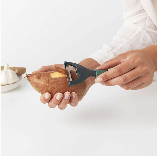 Brabantia Tasty+ Y-Peeler Αποφλοιωτής/Καθαριστής Φρούτων & Λαχανικών από Ανοξείδωτο Ατσάλι