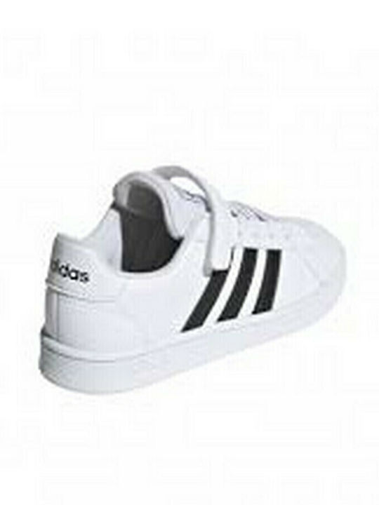 Grand Court GRAND COURT 2.0 Kids Sneakers with Scratch Cloud White / Core Black