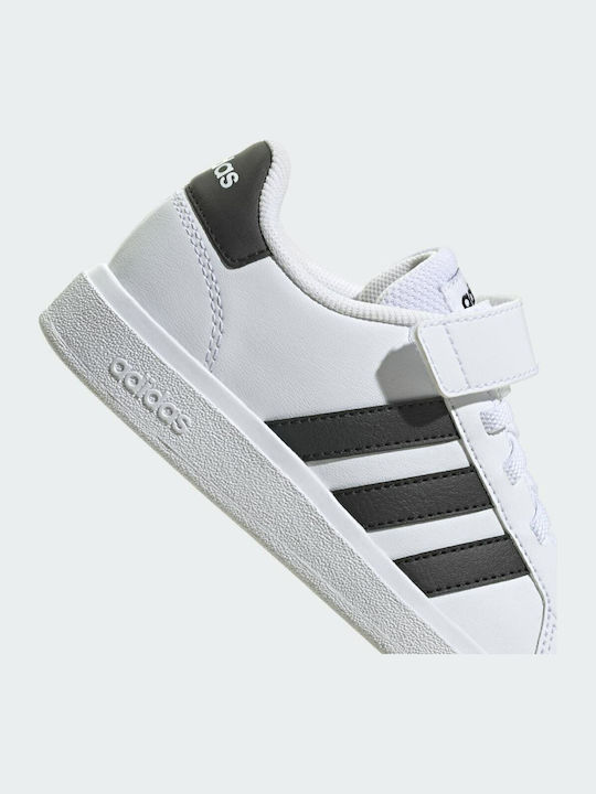 Grand Court GRAND COURT 2.0 Kids Sneakers with Scratch Cloud White / Core Black