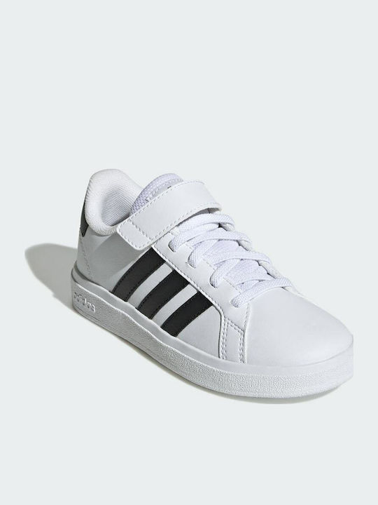 Grand Court GRAND COURT 2.0 Kids Sneakers with Scratch Cloud White / Core Black