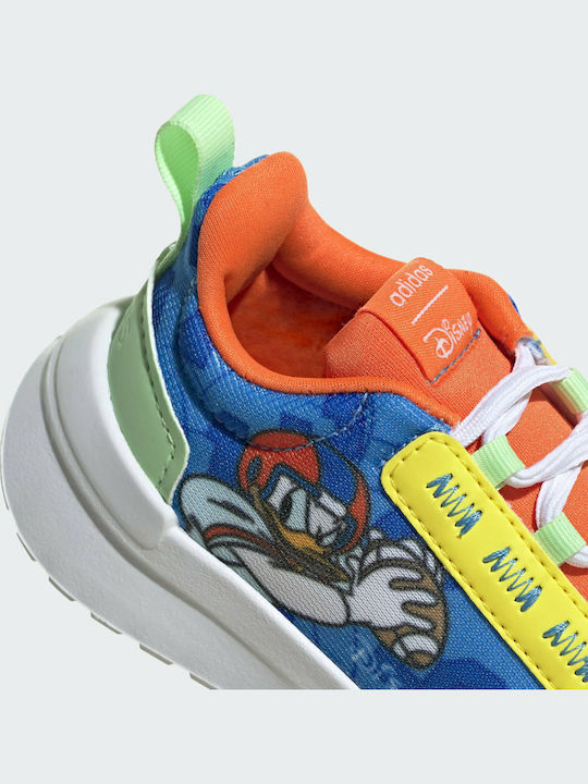 TR21 x Disney Racer Αθλητικά Παιδικά Παπούτσια Running με Κορδόνια Pulse Blue / Cloud White / Impact Orange