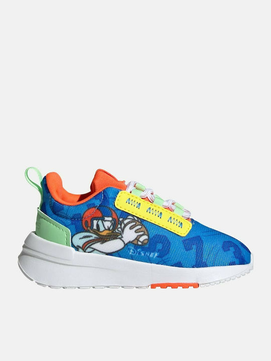 TR21 x Disney Racer Αθλητικά Παιδικά Παπούτσια Running με Κορδόνια Pulse Blue / Cloud White / Impact Orange