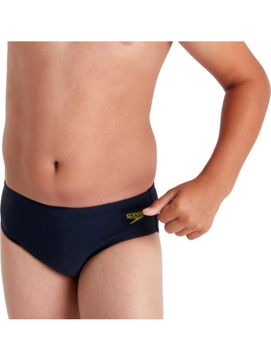 Speedo Kinder Badeanzug Badeslips Marineblau