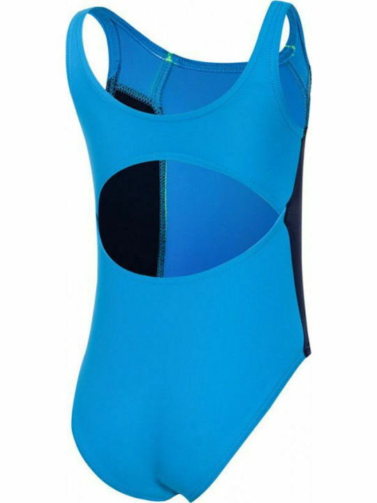Aquaspeed Kinder Badeanzug Einteilig Hellblau