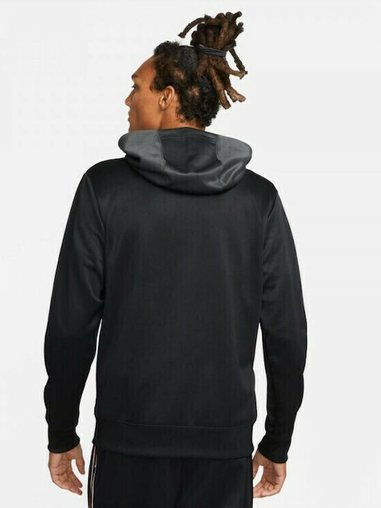 Sportswear Repeat Men's Cardigan Hooded Black