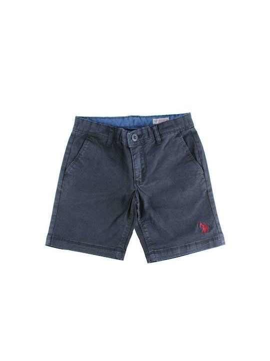 U.S. Polo Assn. Șort/Bermude pentru copii din material textil Albastru marin