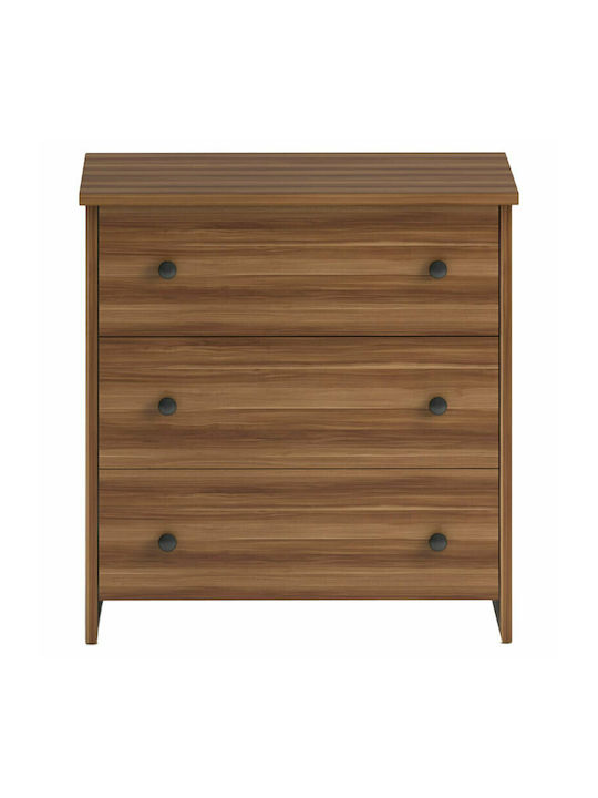 Гардероб За Спалня Дървен Remy С 3 Чекмеджета 65x38.5x67см