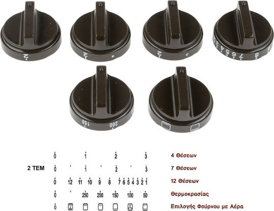 81.10.01.11 Replacement Oven Oven Switches Compatible with Pitsos