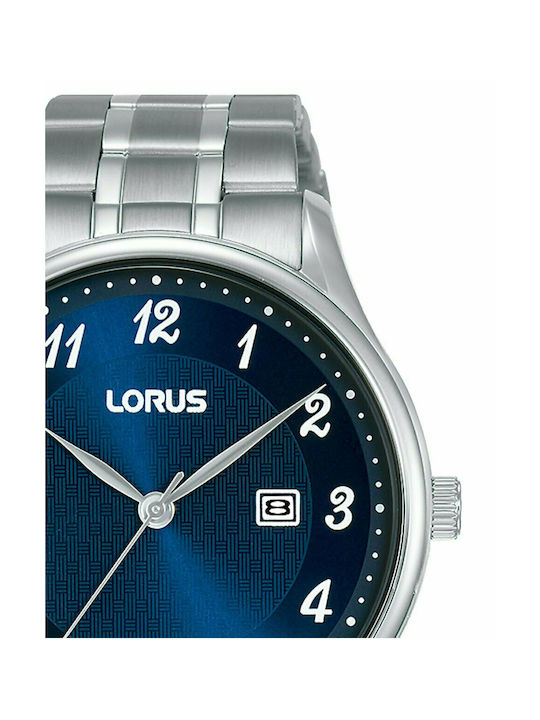 Lorus Watch Battery with Silver Metal Bracelet