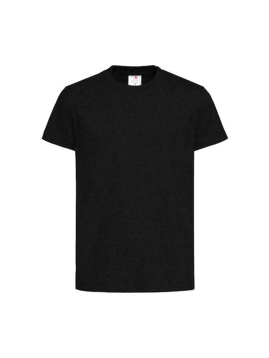 Stedman Kinder-T-Shirt Schwarz