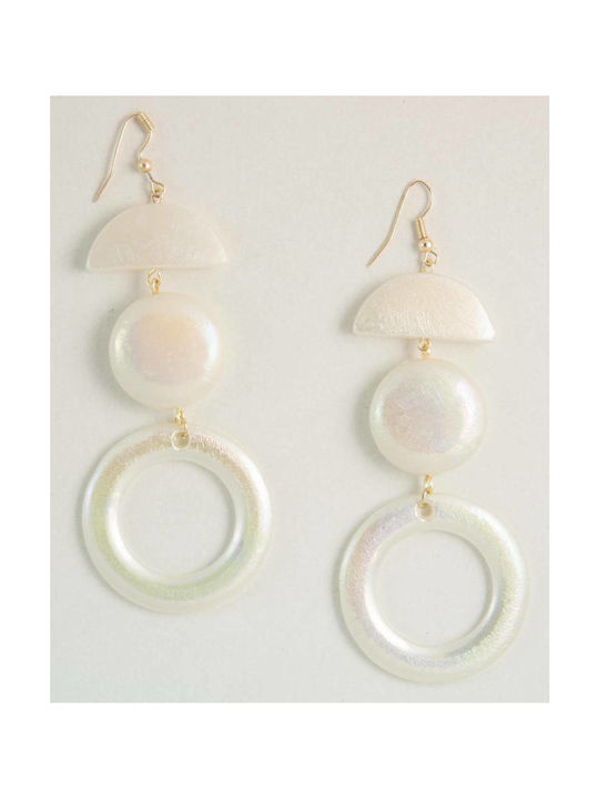 Earrings Pendants with Pearls