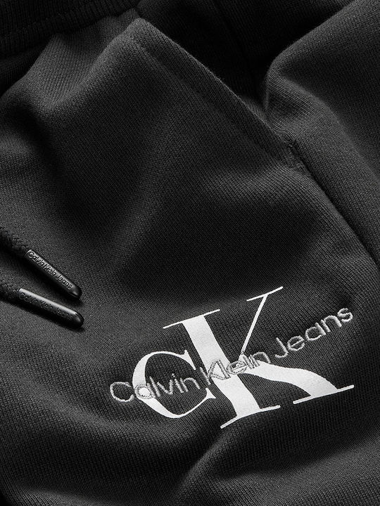 Παιδικό Παντελόνι Φόρμας Μαύρο Monogram