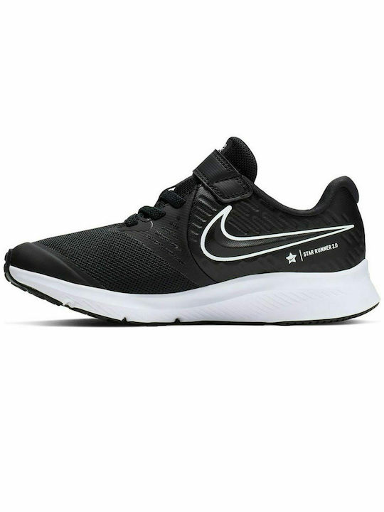 Nike Αθλητικά Παιδικά Παπούτσια Running Star Runner 2 Black / White / Volt