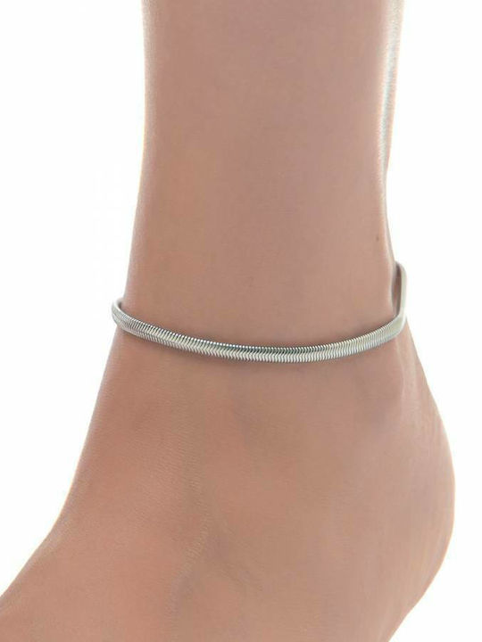 Oxzen Αλυσίδα Ποδιού από Ανοξείδωτο Ατσάλι 27cm