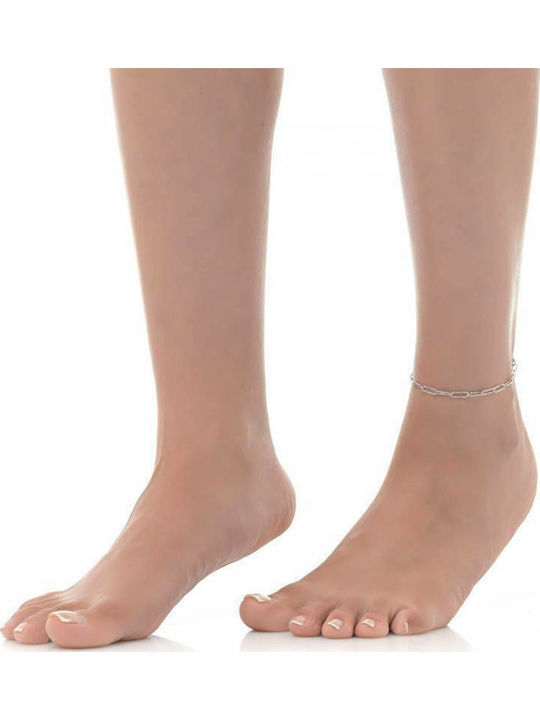 Oxzen Αλυσίδα Ποδιού από Ασήμι