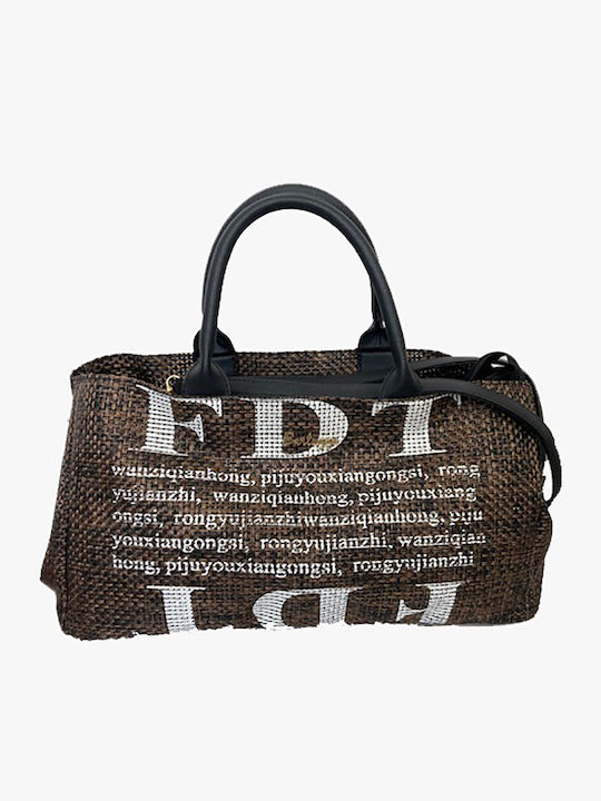 Bartuggi Fabric Beach Bag Brown