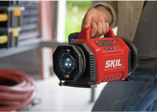 Skil Auto Reifenpumpe Wiederaufladbar Ohne Batterie 20V