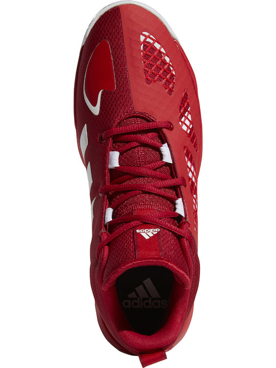 Pro N3XT 2021 Χαμηλά Μπασκετικά Παπούτσια Scarlet / Cloud White / Team Victory Red