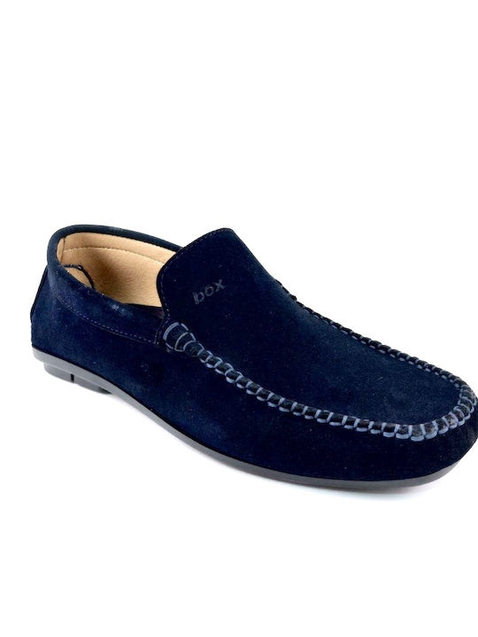 MEN'S BOX MOCASINE BOX - Blue