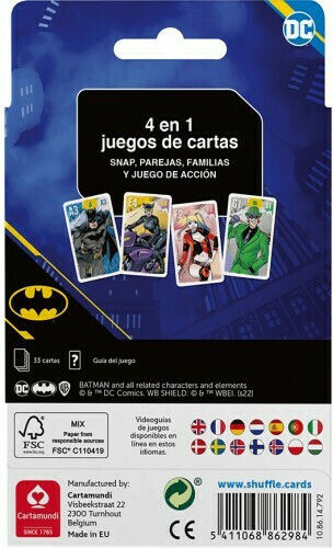 Επιτραπέζιο Παιχνίδι Batman για 2-4 Παίκτες 4+ Ετών (EN) Cartamundi
