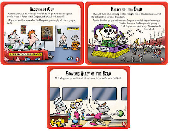 Разширение на играта Munchkin Zombies 3 Hideous Hideouts за 3-6 играчи 10+ години (EN) Steve Jackson Games